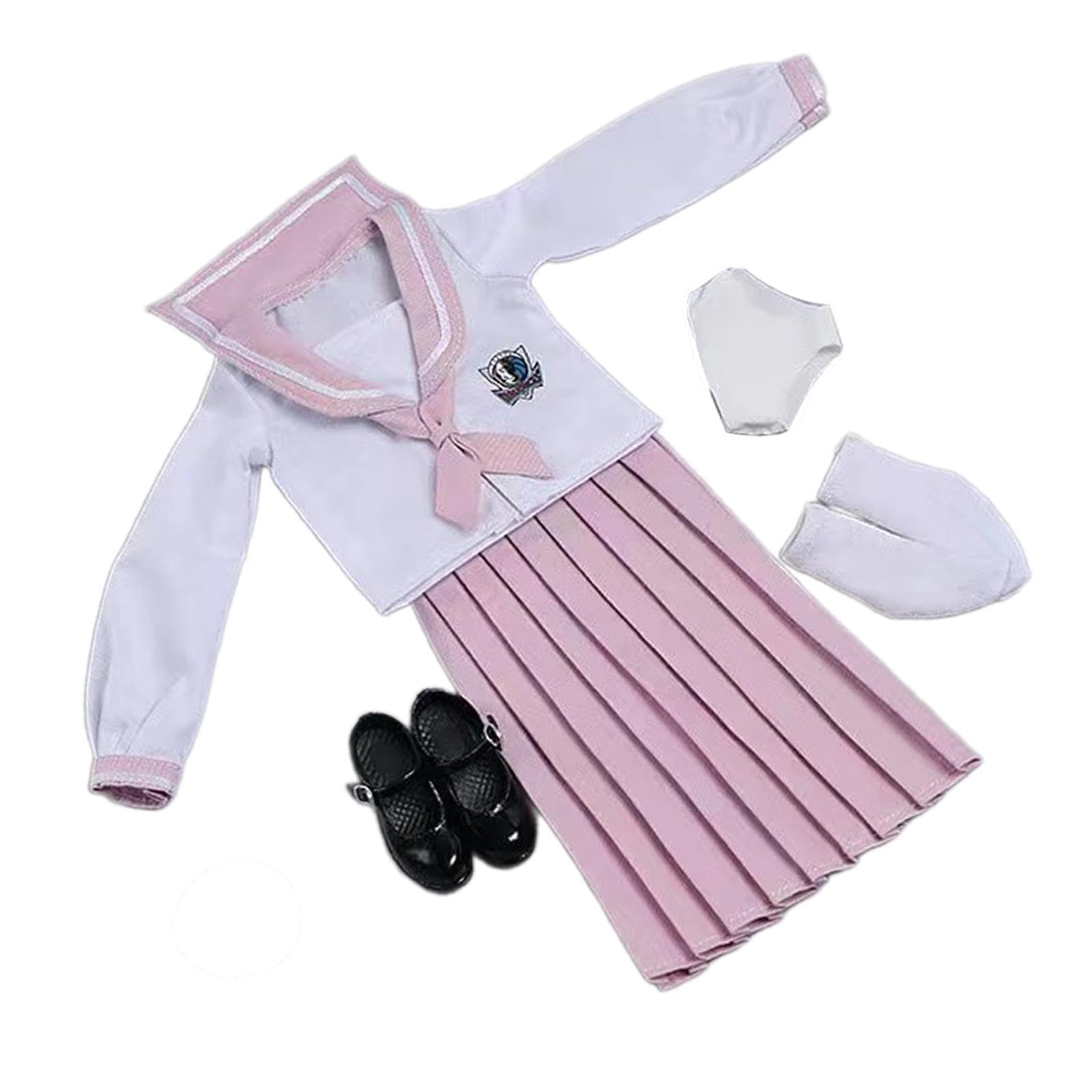 Amazon | Simhoa 1:6スケール 女子高生制服スーツ アクション