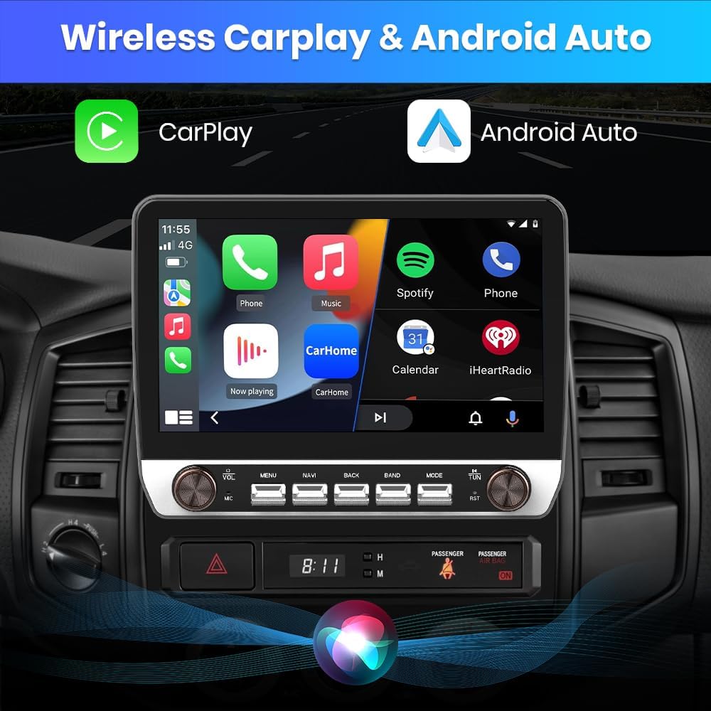 Android 13 Car Radio for Toyota Tacoma 2005-2015 [2+64GB], 10 Inch Touch Screen Stereo Head Unit with Keys and knobs Support JBL System Wireless Carplay Android Auto WiFi Bluetooth Navigation