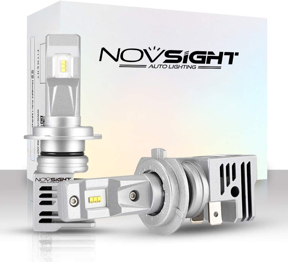 NOVSIGHT H7 10000LM 60W Super Bright LED Headlight Conversion Kit, DOT