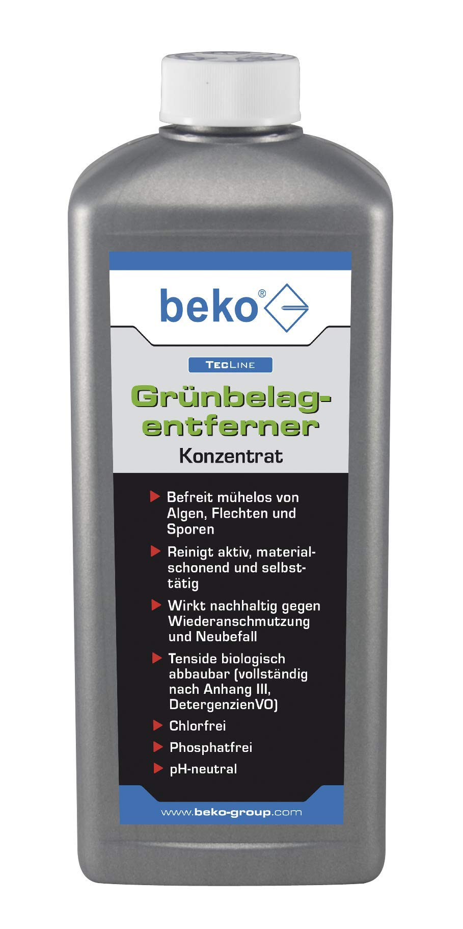 Beko Tecline Algae / Moss Remover Concentrate 1000 ml