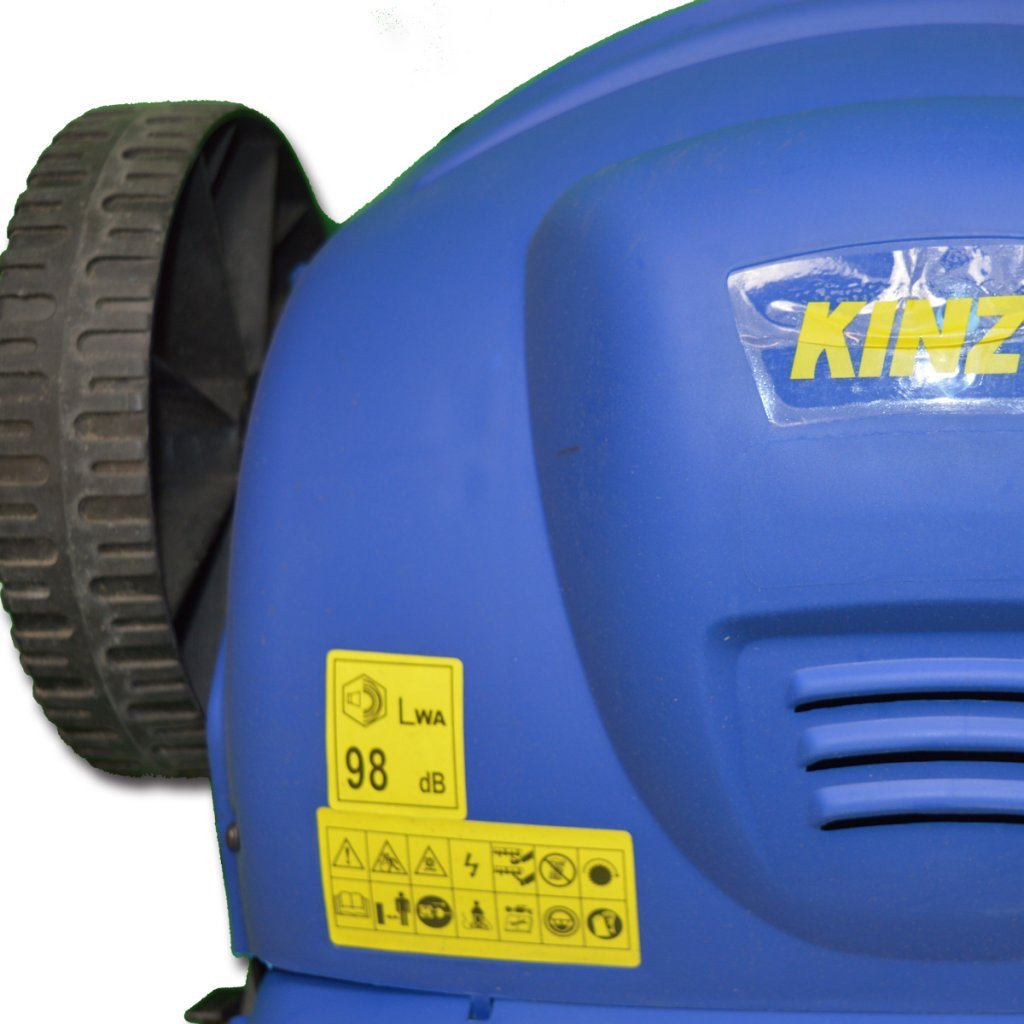 KINZO 46628 - Cortacésped manual de jardinería