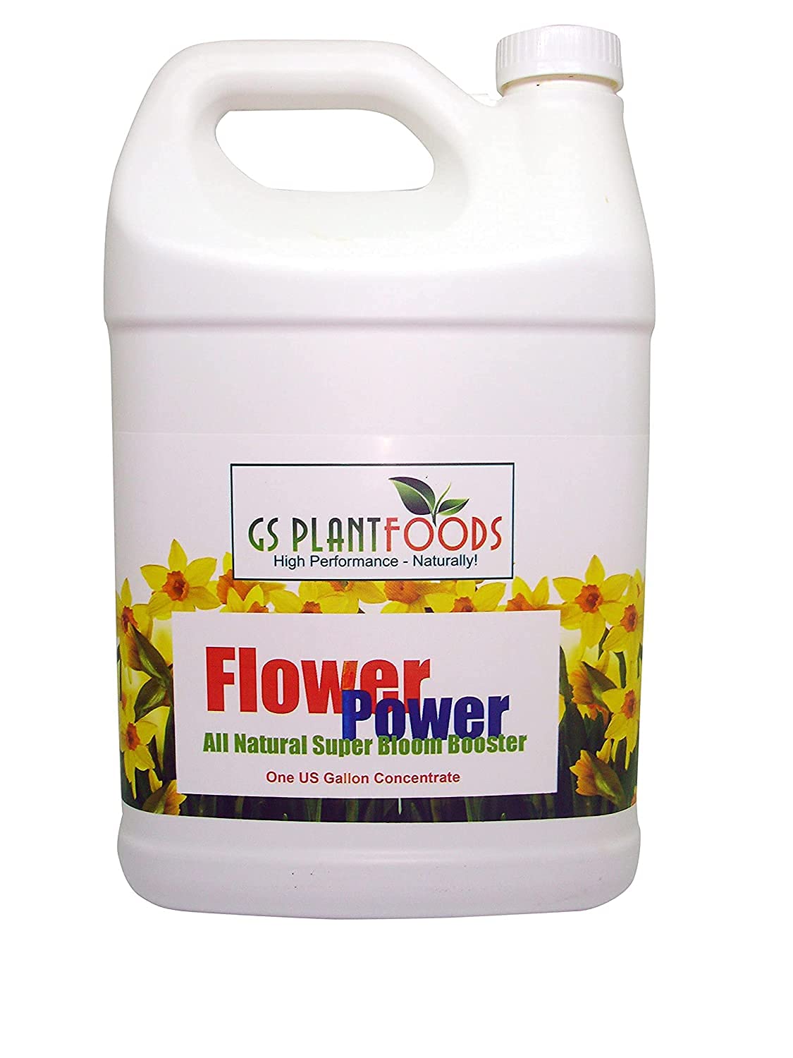 Flower Fertilizer - All Natural Super Bloom Booster (1 Gallon) - Plant Food Suitable for All Flower Types - Bloom Fertilizer for Outdoor Flowers