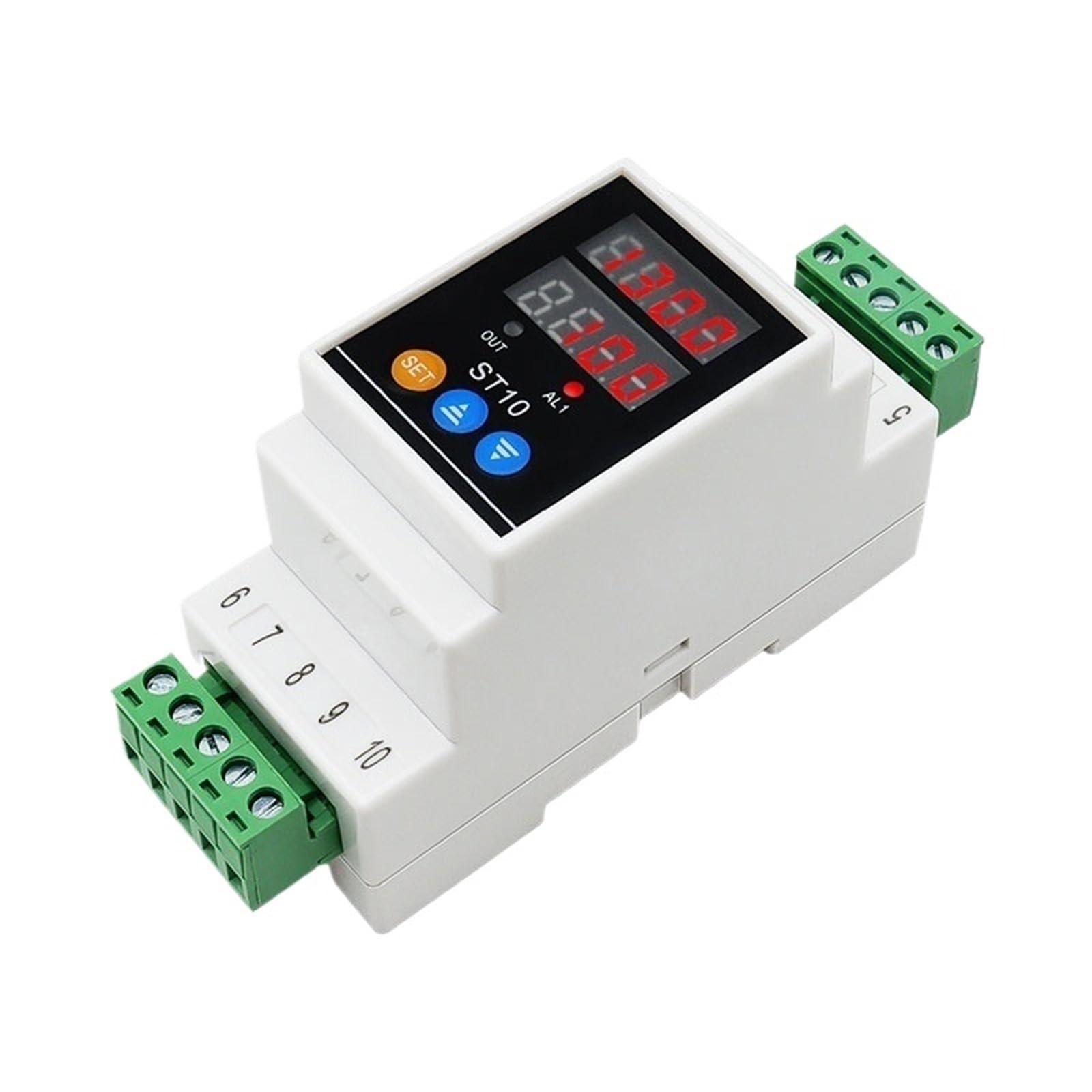 1 termómetro digital ajustable LED de 250 VAC10 A con salida de alarma y control de temperatura