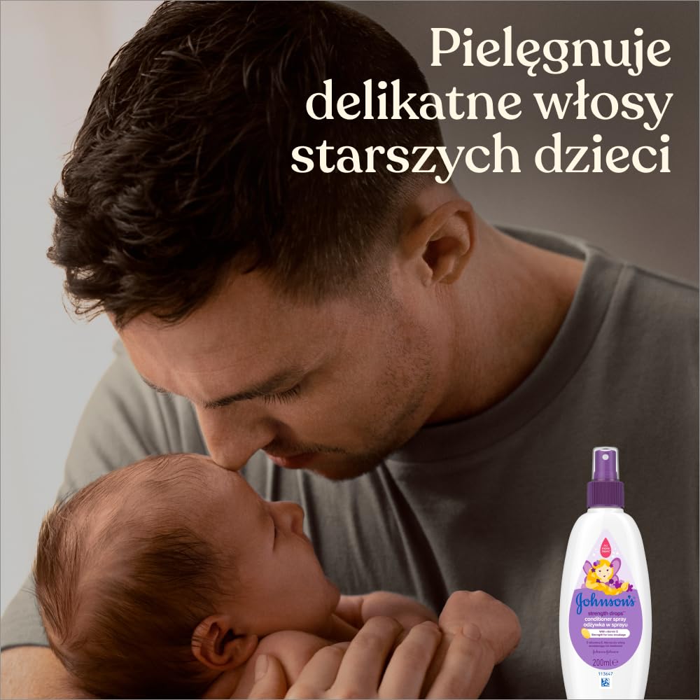 Johnson's Strength Drops pulvérisateur 200 ml