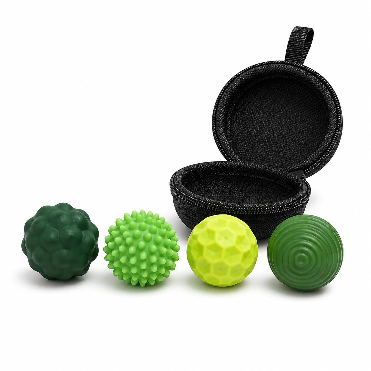 Magnetic Fidget Balls (4PCS) Stress Relief Fidget Toy for Adults Teens Kids | Mini Magnet Balls | Sensory Desk Toy | Small Magnetic Balls for ADHD Anxiety Focus (Green)
