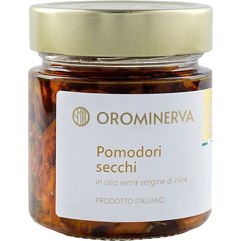 OROMINERVA - Box Bontà - Confezione regalo alimentare con prodotti tipici, specialità italiane: carciofini, friarielli, funghetti, asparagi, olive, pomodori secchi
