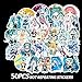 Produktbild BLOUR 50Pcs / New Hatsune Miku Cartoon wasserdichte DIY Aufkleber Aufkleber für Kühlschrank Koffer Briefpapier Entwickler Dekor