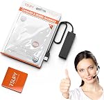USB Hub 3.0, TSUPY 4 Port USB 3.0 Splitter de Hub de données avec 2.1ft Câble long de rallonge Ultra Expandeur portable Slim pour ordinateur de bureau PC, PS4, Ordinateur portable, Chromebook, iMac, Données Flash Drive et plus encore