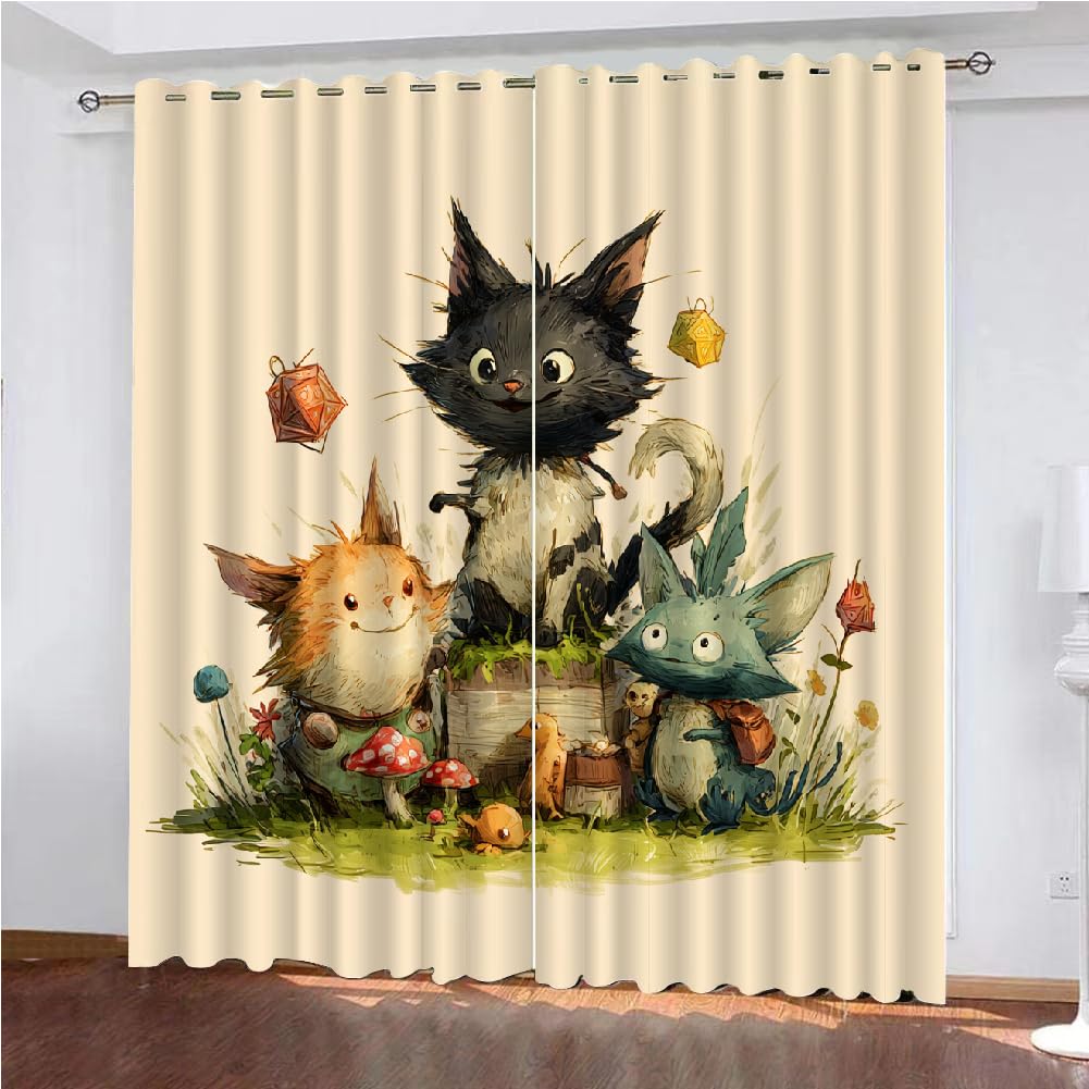 Rideaux occultants chaton isolants thermiques pour optimiser le sommeil des enfants
