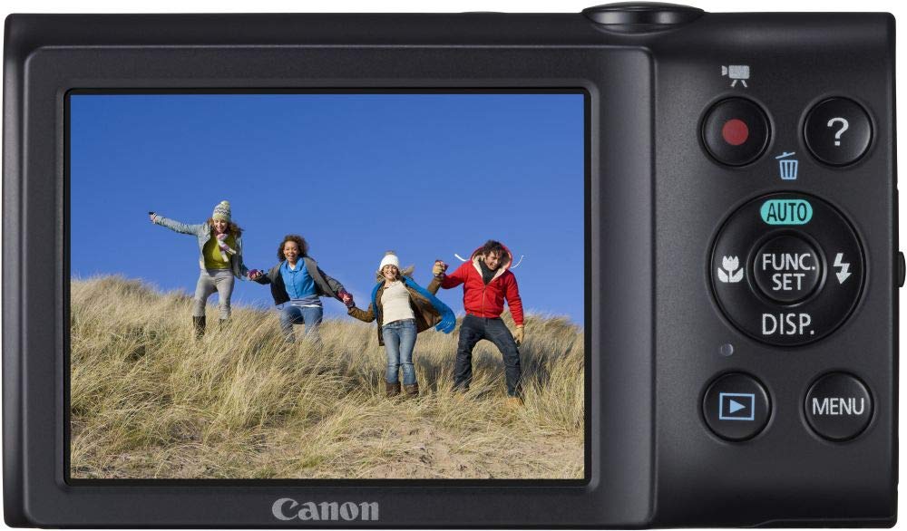 Canon Powershot A2400 IS (16 Megapixel, Point & Shoot Camera, Pink