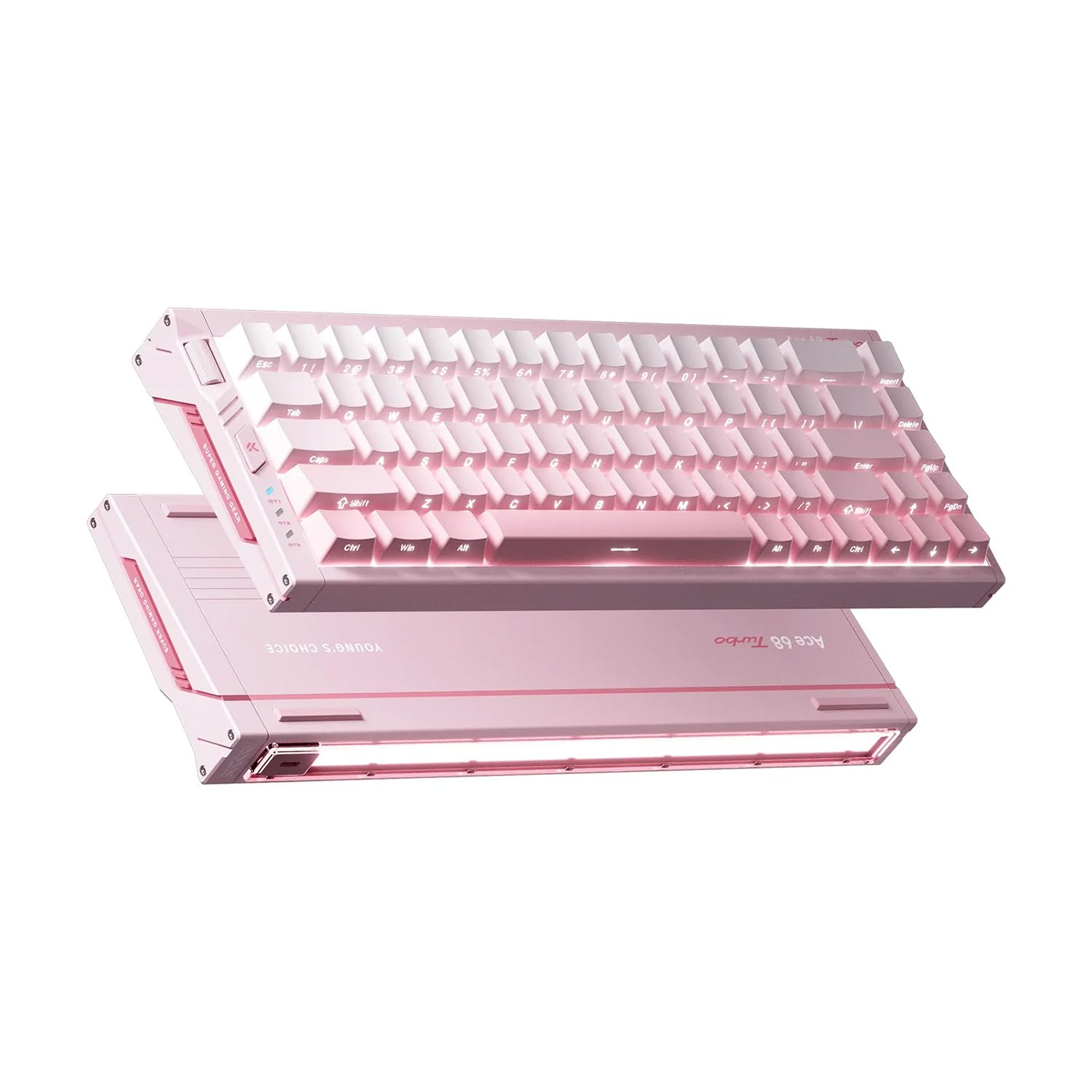 MCHOSE Ace 68 Turbo Esports Peachy Pink%65 Mount Tai Magnetic