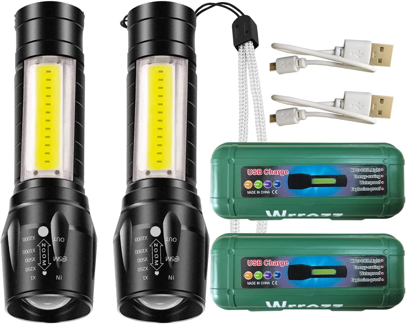 Rechargeable Small Sun Warranty 1 Year Across 78 Countries International Standard zoomable Long Range Flashlight Premium Torch Aluminium Alloy auto Rechargeable (Pack of 2) (B0C7HD337X) Amazon Price History, Amazon Price Tracker
