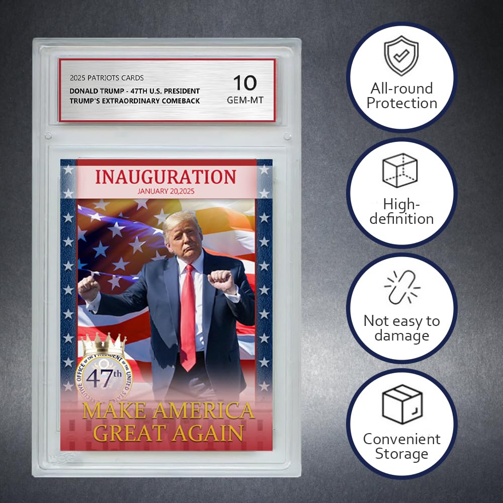 Amazon.co.jp: トランプトレーディングカード - 第47代米国大統領
