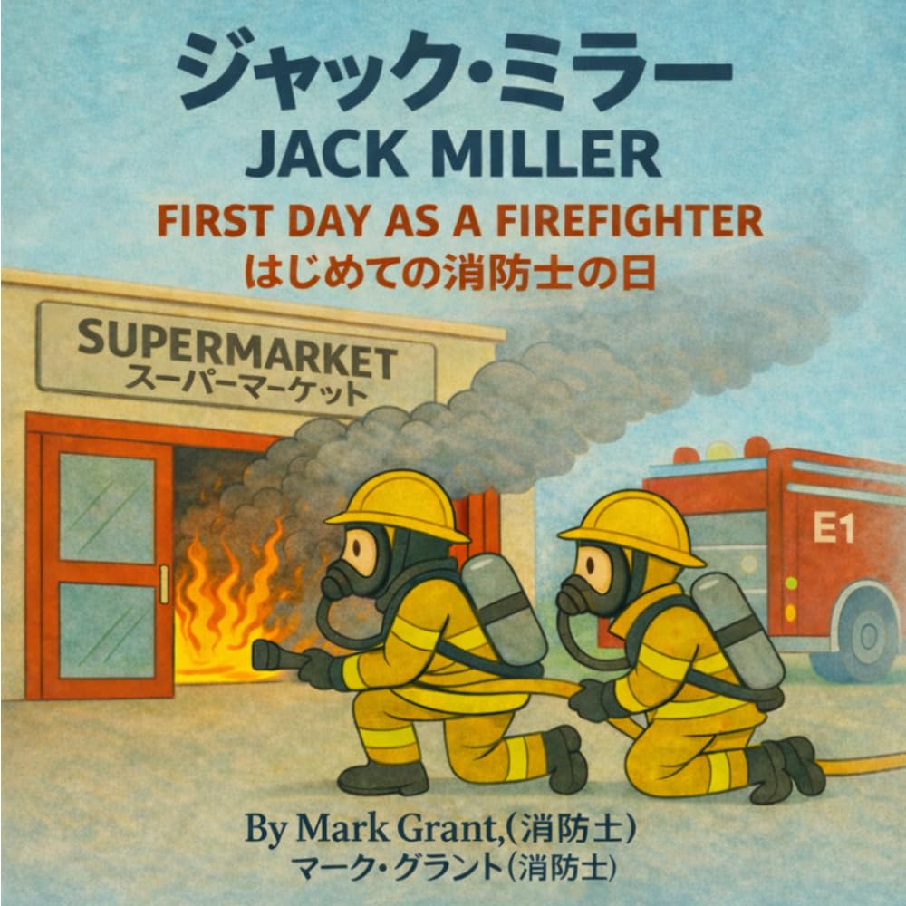 ジャック・ミラー: はじめての消防士の日 ― 英語と日本語で読めるバイリンガル絵本