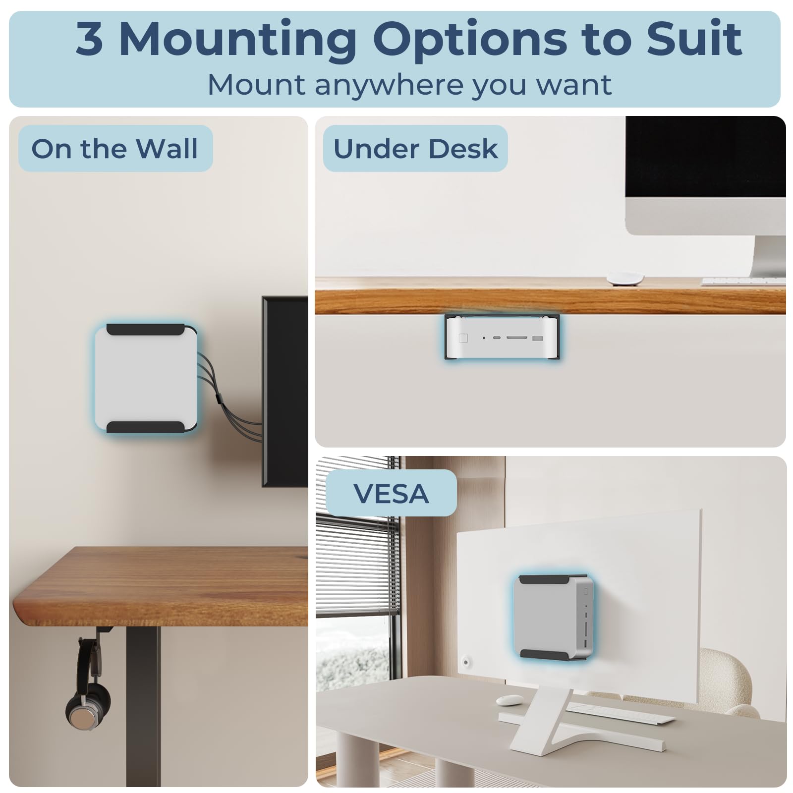 Amazon.com: Maozhren Mini PC Vesa Mount Compatible with Beelink