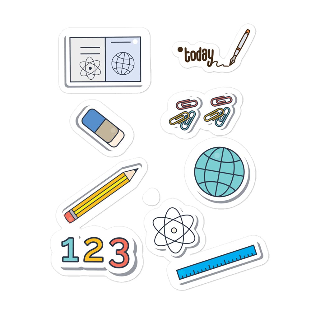 Back-to School 2021 Bubble-Free Stickers