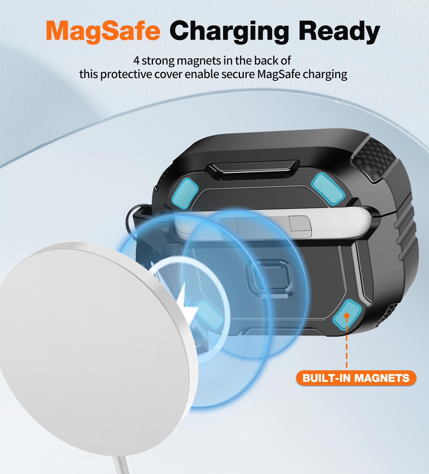 Amazon | Magsafeケース Airpods Pro-2用 - Airpods Pro 第2世代