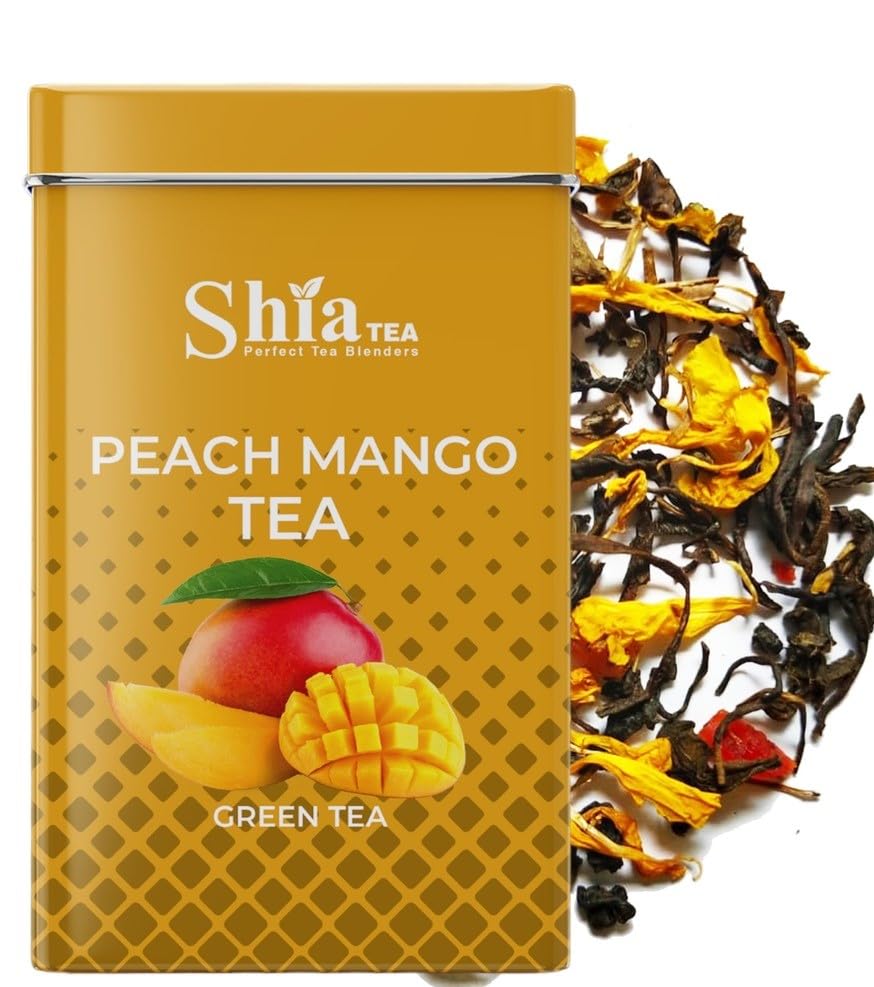 Peach Mango green tea (B09F6W1ZPV) Amazon Price History, Amazon Price Tracker