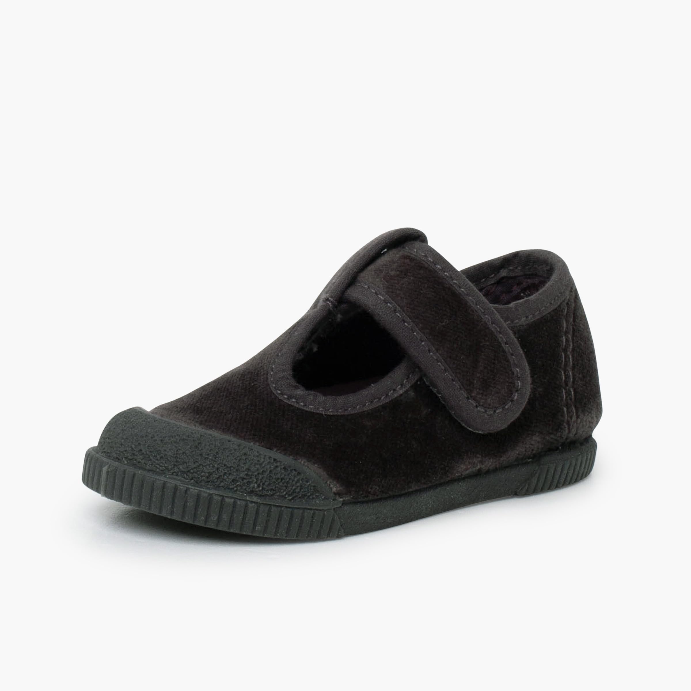 Pisamonas Pepitos Barefoot Terciopelo Puntera Goma