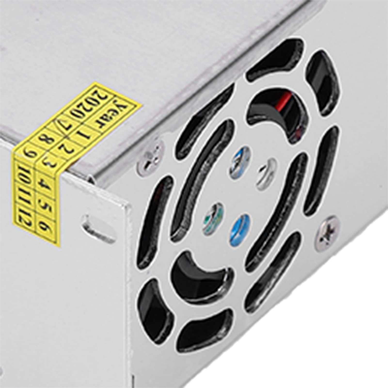 AUNMAS Zasilacz Impulsowy Transformator Regulowany ze Stopu Aluminium DC 24 V 100 W Przeciążenie Zabezpieczenie Przed Zwarciem do Taśmy LED Drukarka 3D Radio CCTV Sprzęt Przemysłowy (S-1000-24