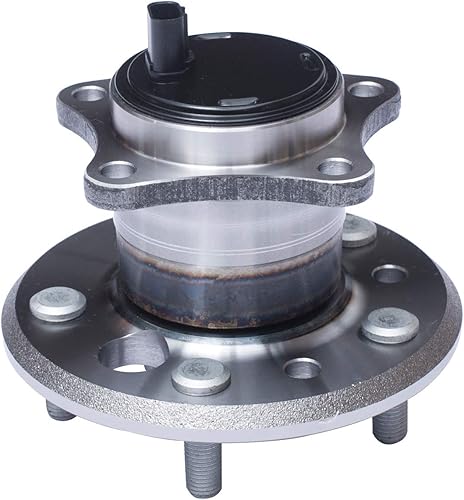 TUCAREST 512207 - Rodamiento de rueda trasera derecha y conjunto de buje compatible con Lexus ES300 ES330 Toyota Camry (solo modelos ABS de 4