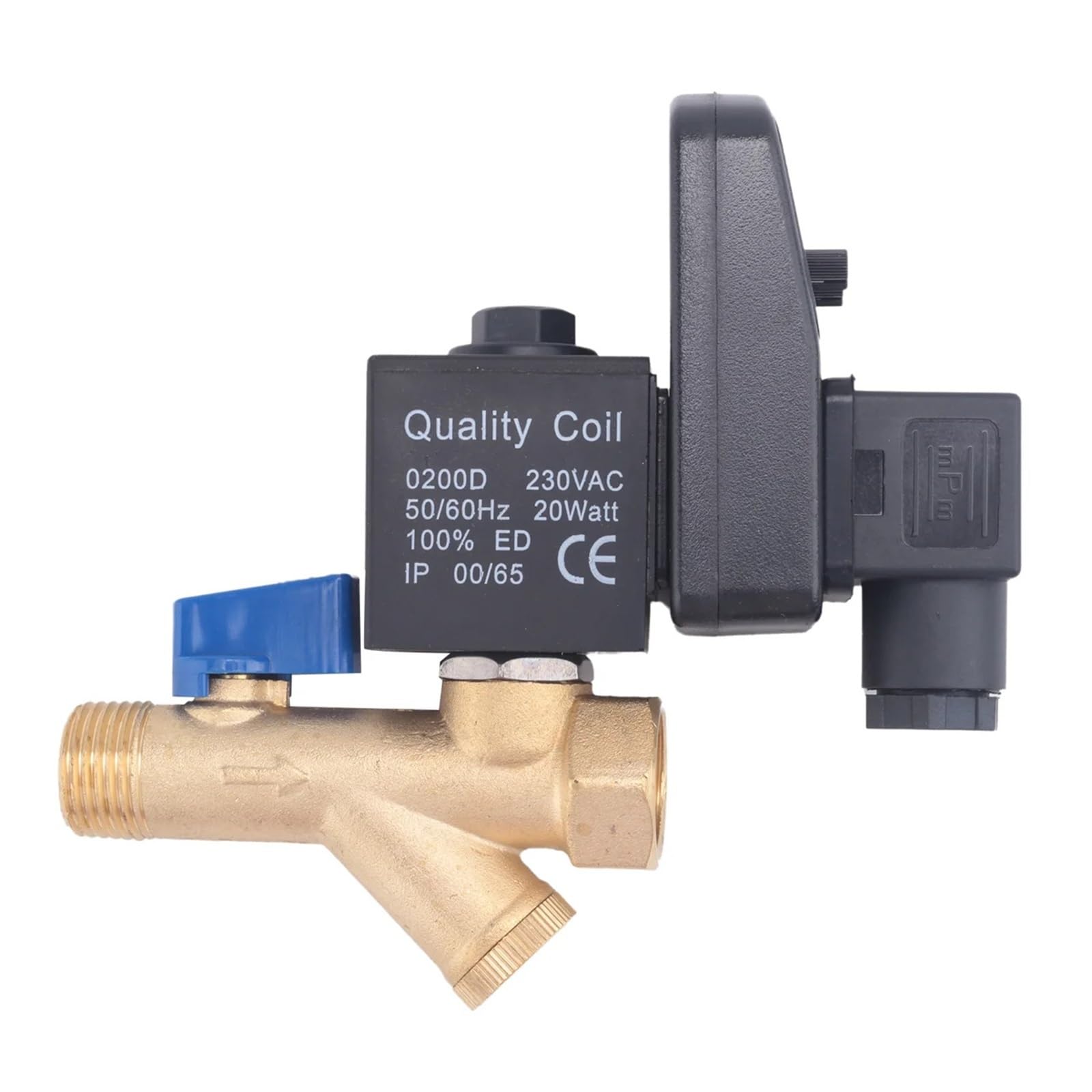 Válvula de drenaje automática electrónica temporiz Compresor de aire de 2 vías, drenaje automático del tanque de Gas, temporizador electrónico, CA 220V, 1/2 pulgadas