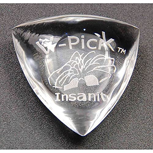V-Picks™ »INSANITY – GUITAR PICK« Médiators pour guitare – 8.5mm – Couleur: Crystal Clear - Les Beatles, Paul McCartney, John Lennon, RIngo Starr, George Harrison V-Picks™ »INSANITY - GUITAR PICK« Médiators pour guitare - 8.5mm - Couleur: Crystal Clear