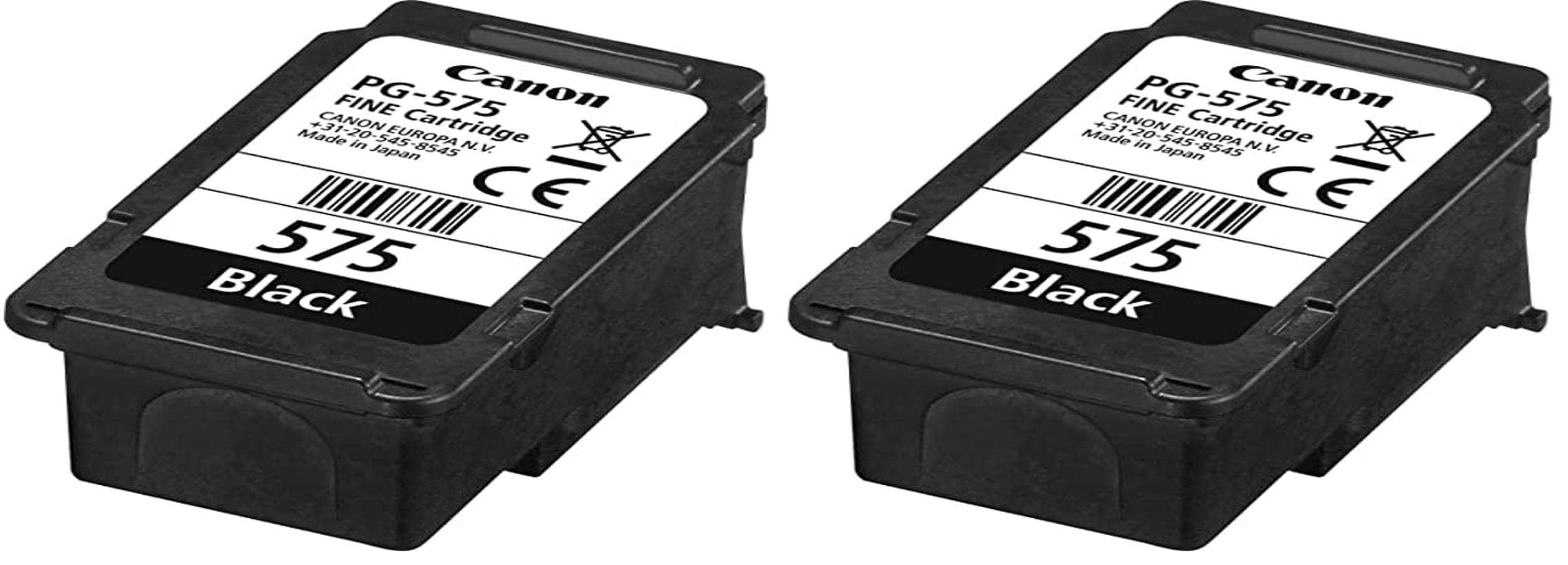 Canon Cartuccia d'inchiostro PG-575 - Nero - 100 pagine - 6,2 ml (Packung mit 2)