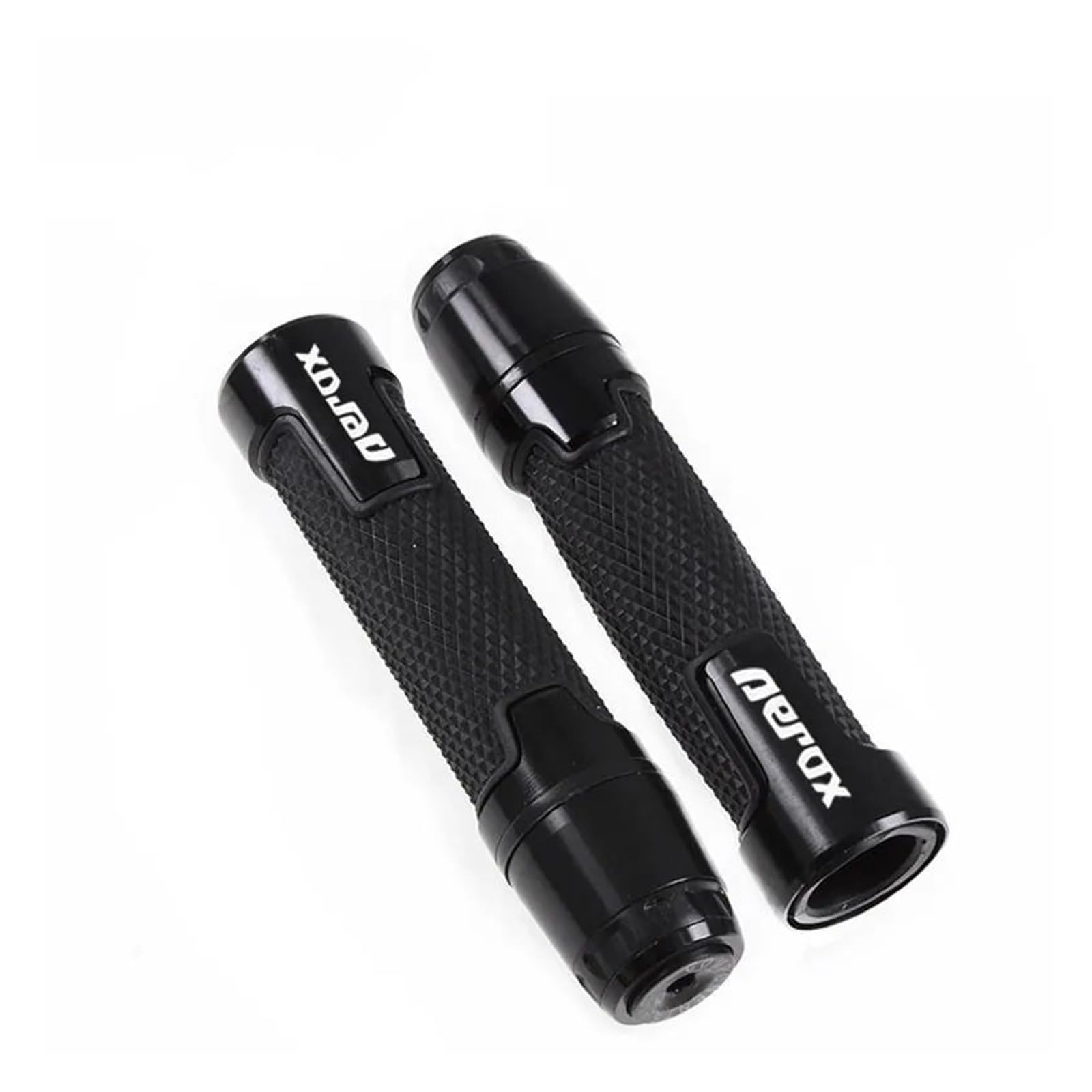 Manillar, puños, manijas y perillas de Motocicleta para YA&MAHA AEROX Aerox Motocicleta 7/8 "22mm Empuñaduras De Manillar Goma Aluminio Extremos Tapas Mango Tapones Barra Mano