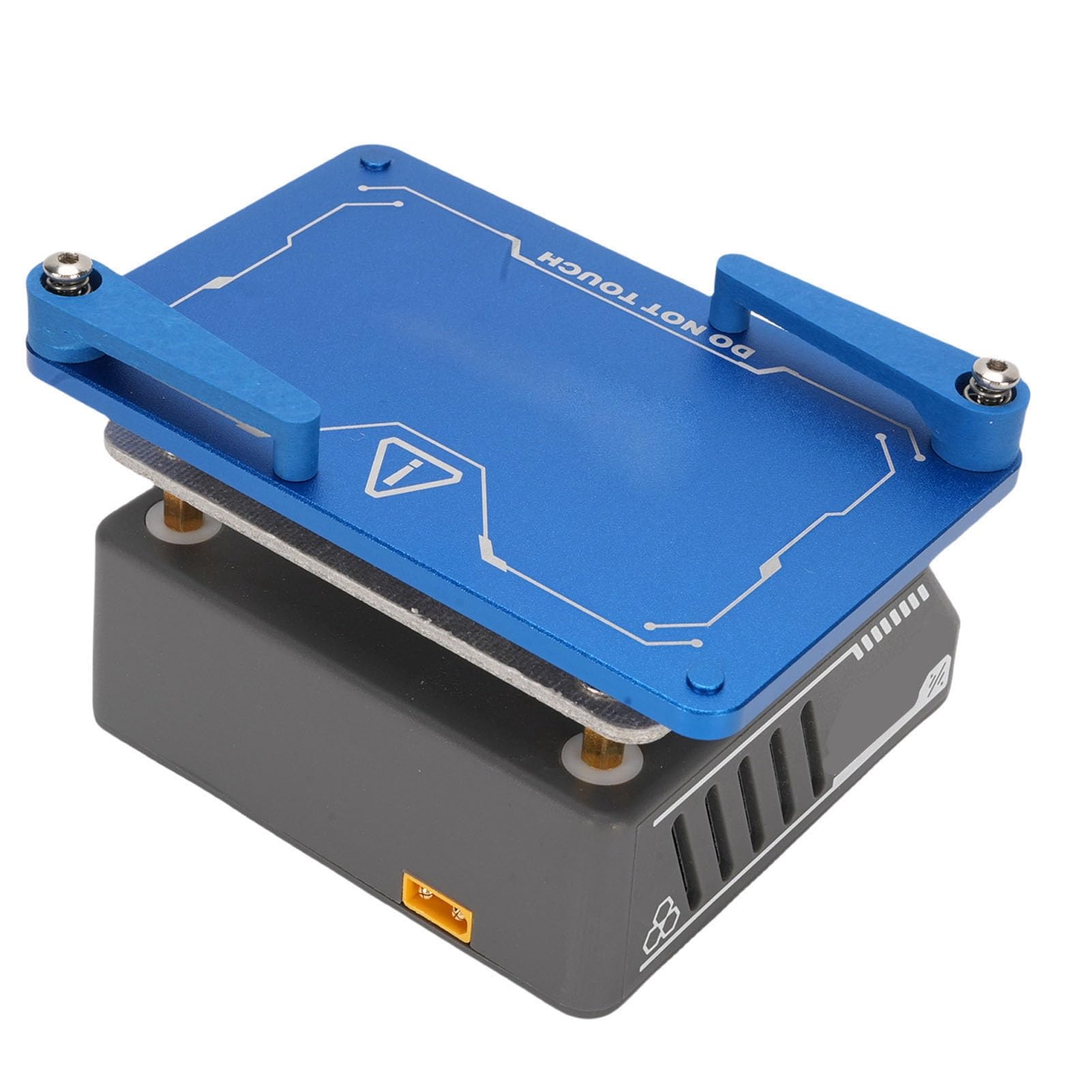 Zerodis Placa Calefactora para Soldar, Placa Calefactora Eléctrica para Microcomputadora con Pantalla de Diodo Emisor de Luz Orgánico para Reparación de Base, Rango de (Enchufe europeo 220V)