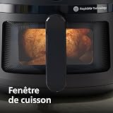 Philips Airfryer 2000 Series – Freidora Clásica 6,2L con Ventana, Tecnología RapidAir, 13 Modos de Cocinado, 90% Menos Grasa, Fácil Limpieza, Pantalla Táctil, Ahorro Energético (NA230/00) - 4