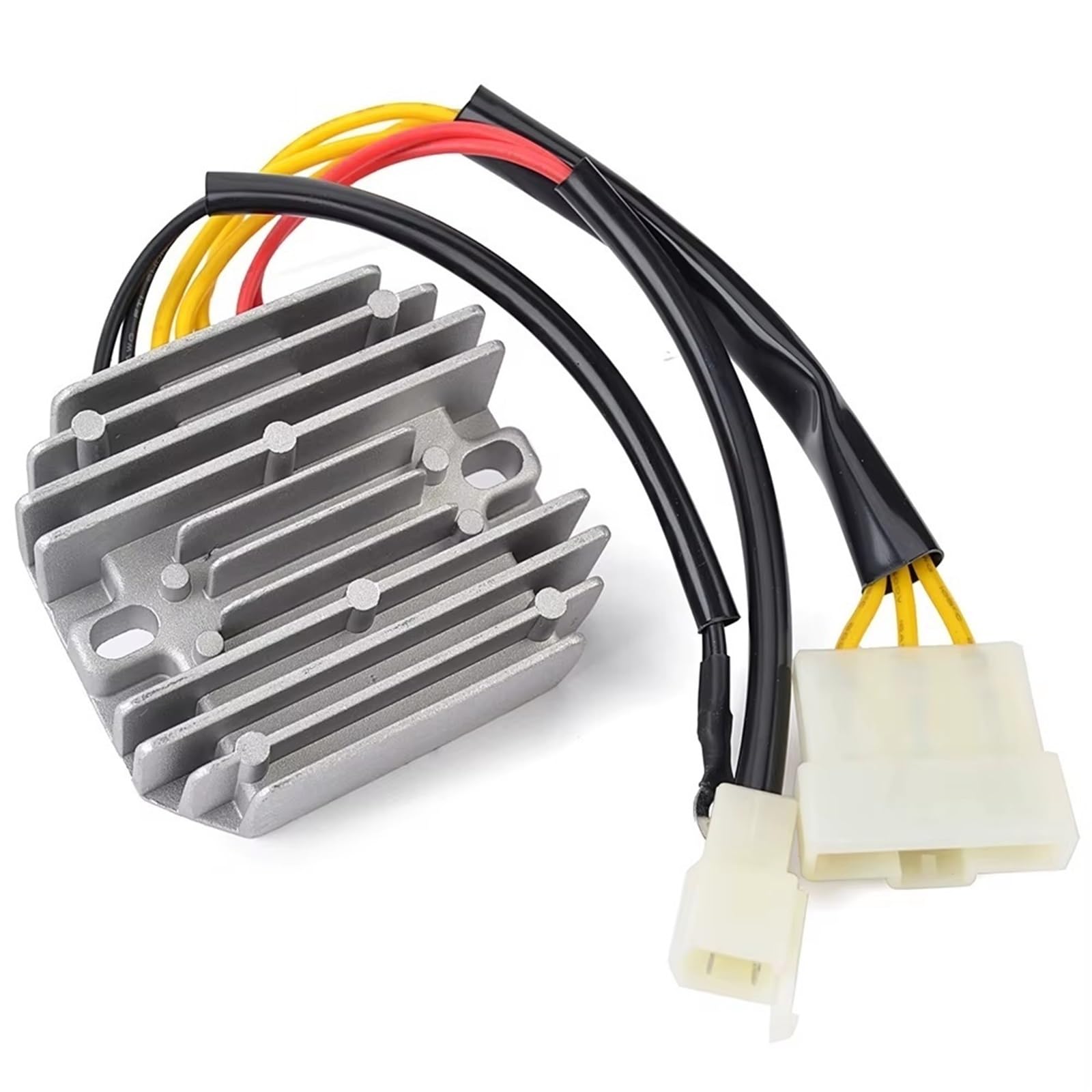 Volt Regulator Rectifier Compatible With Bajaj For Pulsar NS200 BS6 2020-2023 For Pulsar RS200 BS4 2017-2018 Motorcycle Voltage Regulator OEM: DT402004 DT402009
