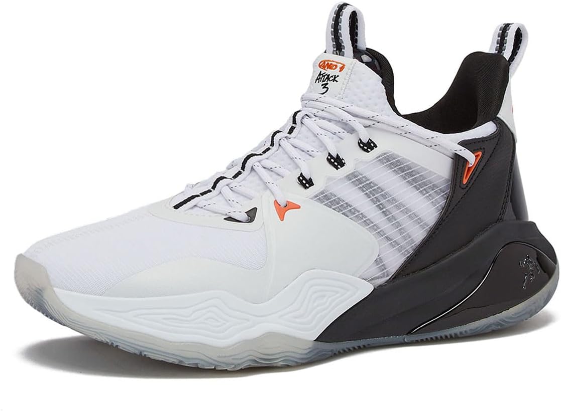 Attack 3.0 Mens Basketball Shoes Men, Court Sneakers for Men or Women, Sizes 7 to 16 - Black, Blue, Red, Silver, or Green