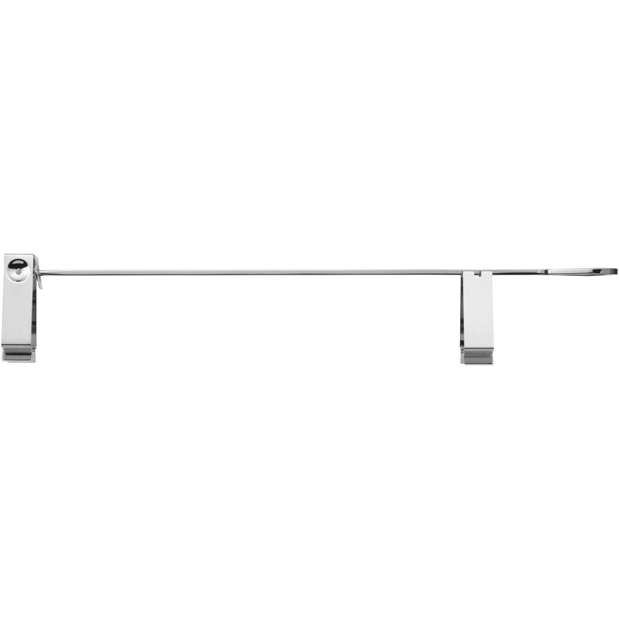 WMF 690326030 BBQ - Spiedi da barbecue in acciaio INOX con clip distanziatrici, 2 pezzi, 46 cm, spiedini, spiedini per frutta, 18/8