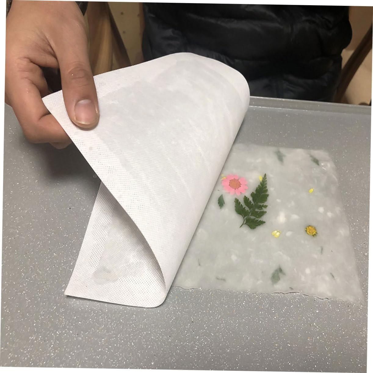 EPIGEIST 2pcs Wooden Paper Making Mould Frame for DIY Craft Screen for Dried Flowers Creative Paper Making Kit for Young and Beginners