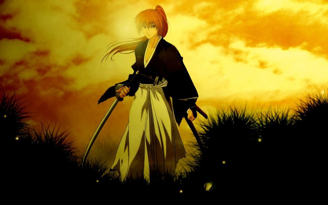 Amazon.com: Rurouni Kenshin Customized 22x14 inch Silk Print