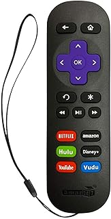 Original Amaz247 Roku Remote for Roku Player (Any Box Shape of Roku Device) (Roku 1/2/3/4, HD/LT/XS/XD), Express/Premiere/Ultra; NOT for Roku TV or NOT for Roku Stick