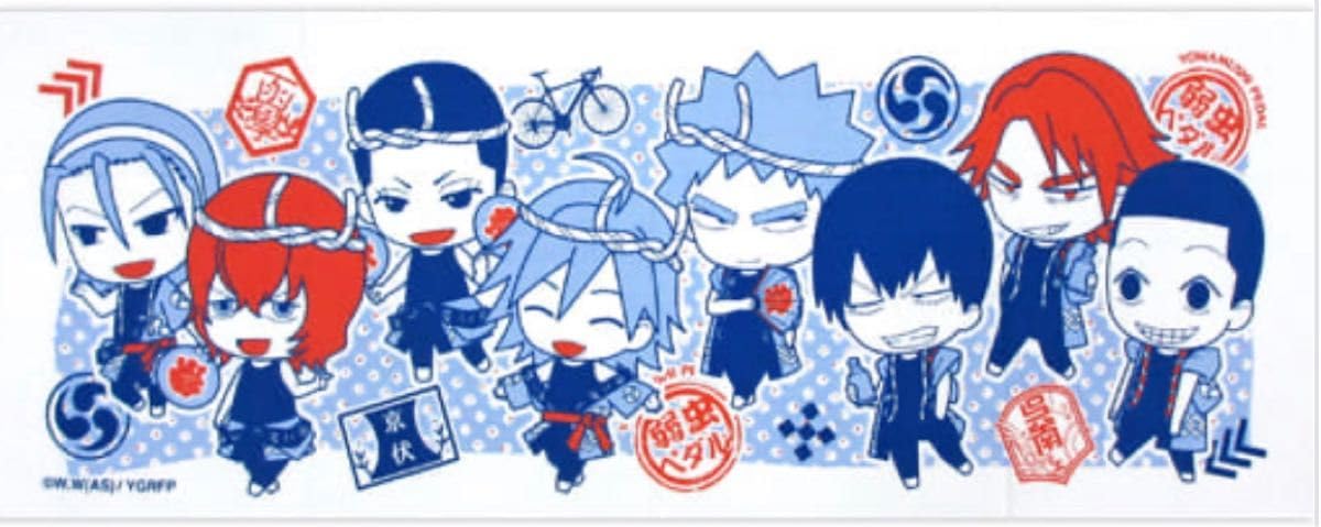 弱虫ペダル スカイツリー限定 ハンドタオル 弱虫ペダル GLORY LINE夏