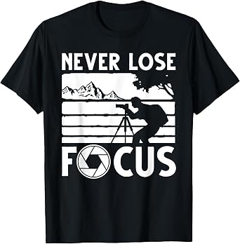 Cool Photographer Art for Men Women Photography Camera Lover T-Shirt