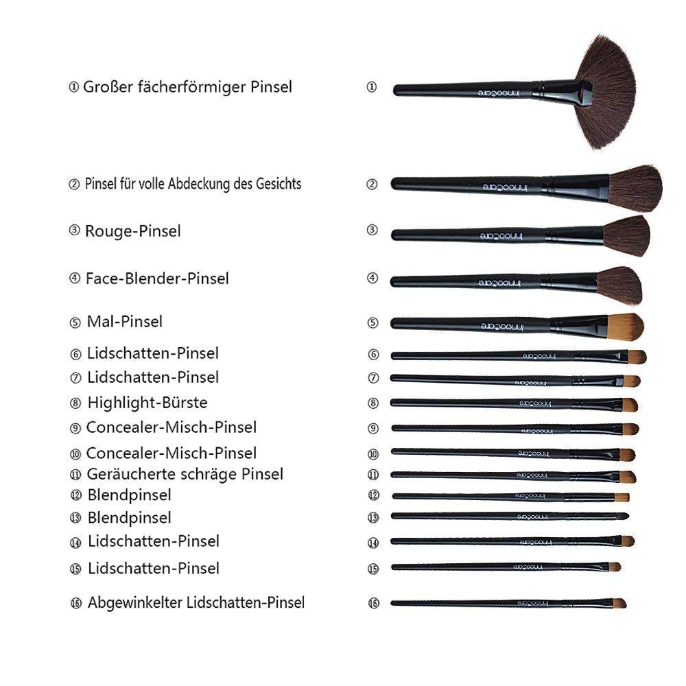 Makeup Brush Set (SUPER SALE) - 9pcs Professional Cosmetic Brushes Kit for Contour, Highlight, Powder, Eyeshadow, Concealer, Crease, Blending, Bronzer and Brow Make Up. Vegan Pink Brushes.