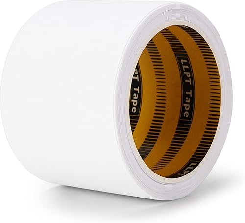 LLPT IRP7605WT - Cinta de reparación para planchar, color blanco, 3 x 16.5 pies, cinta de parche de alta calidad que fusiona adhesivo duradero para