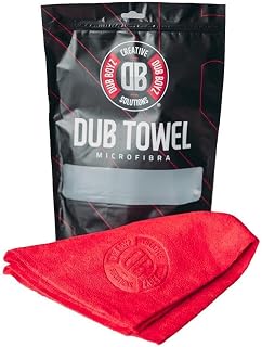 Flanela de Microfibra Dub Towel Vermelha 400gsm 40x60cm Dub Boyz