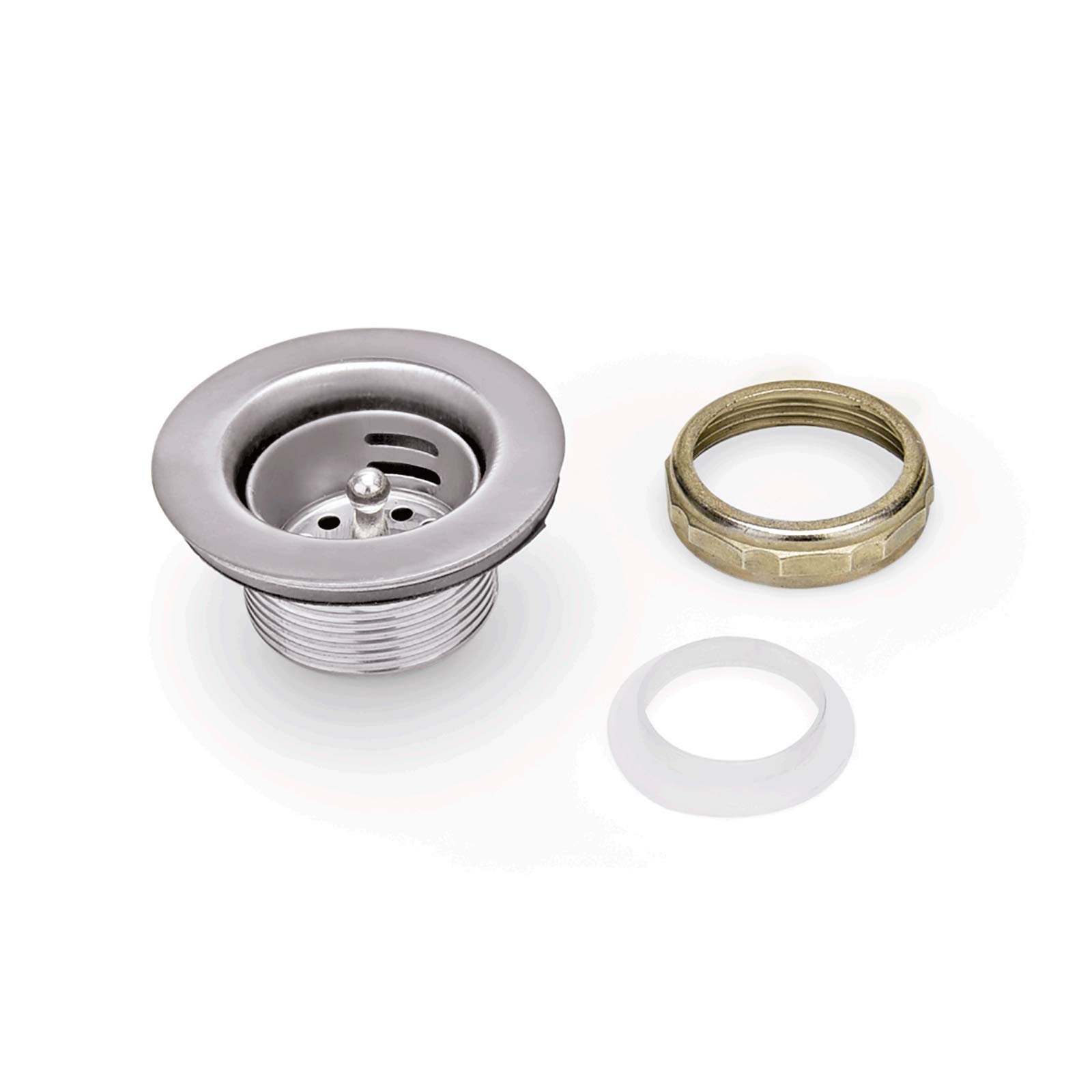 Handwaschbecken Edelstahl – 42x32,5x16,5 Cm, Wandmontage | Mit Ablauf & Loch Für Mischbatterie