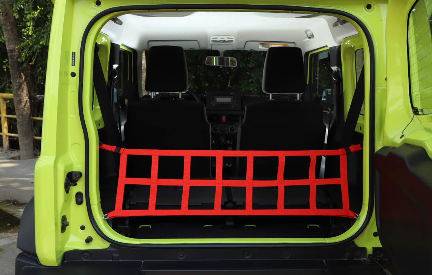 Filet De Coffre Pour Suzuki Jimny 2019-2024 - Séparation Pour Rangement Et Sécurité