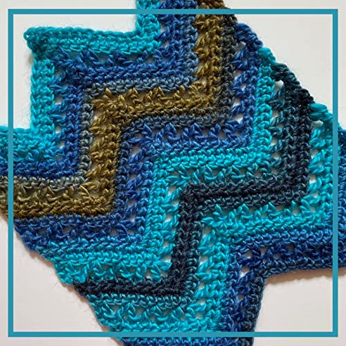 Image of Wool Wonders Yarn for Crocheting, 4-Pack (640Yds / 400G), Free Patterns - Wool Yarn for Knitting - Aran /Heavy #4 Medium Worsted Weight - Caramel Sapphire