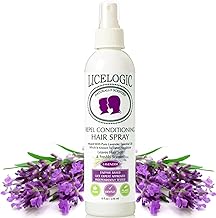 LiceLogic Repel Lice Prevention Spray, 8oz, Lavender - Effective Against Super Lice, Kills Eggs & Nits, Safe, Not Toxic, With Naturally Derived Licezyme, No Harsh Chemicals