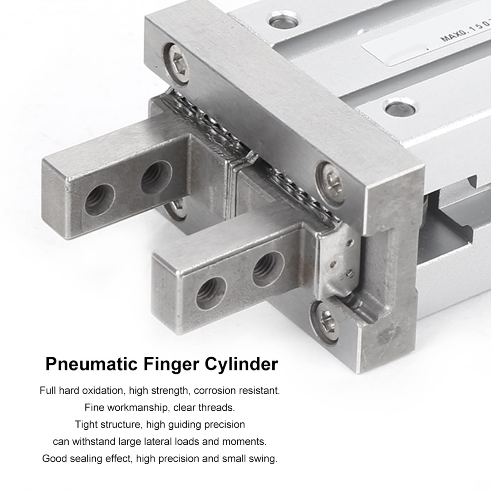 MHZ2 stalowy pneumatyczny cylinder na palec dwustronny chwytak pneumatyczny siłownik pneumatyczny (MHZ2-16D)