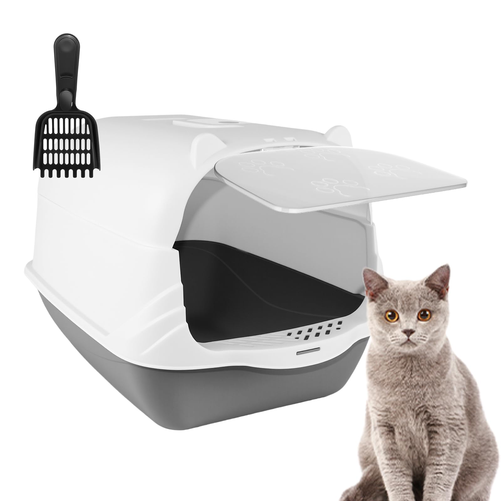 Large Cat Litter Tray Toilet Box