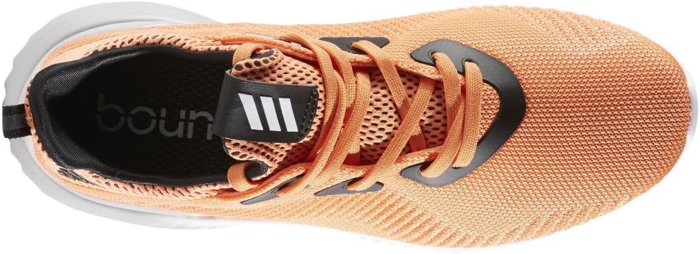 adidas Women's Alphabounce 1 w Running Shoe, Easy Orange/White/Light Onix, 11 M US