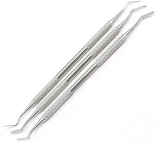 3Ã— Heidemann Dental Spatula Double Ended 3mm Dental Restorative Filling Instrument